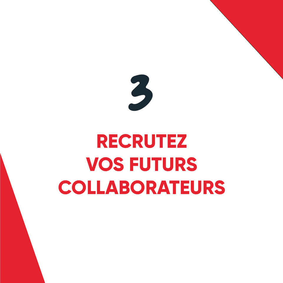 Recrutez vos futurs collaborateurs